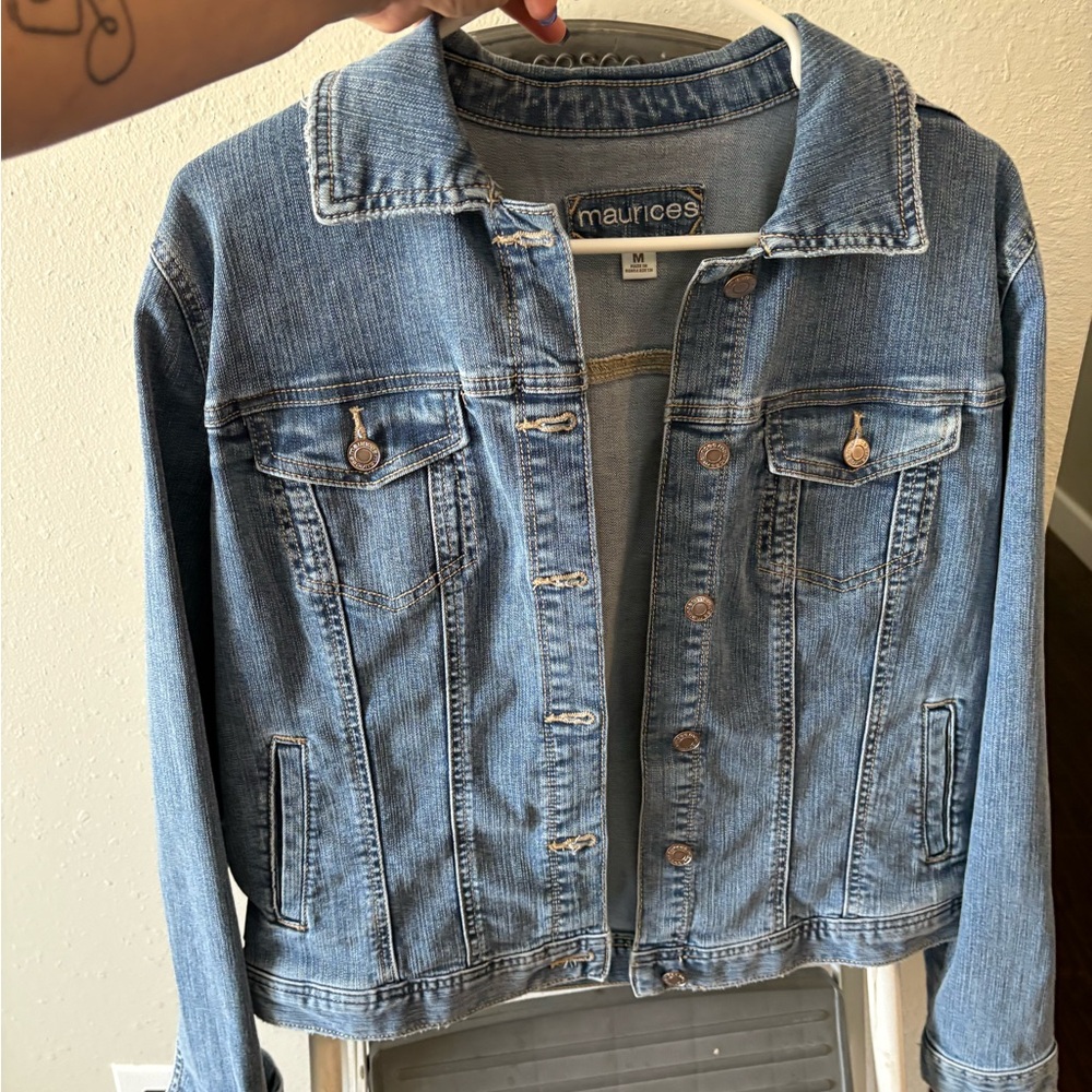 Maurices Blue Denim Jacket